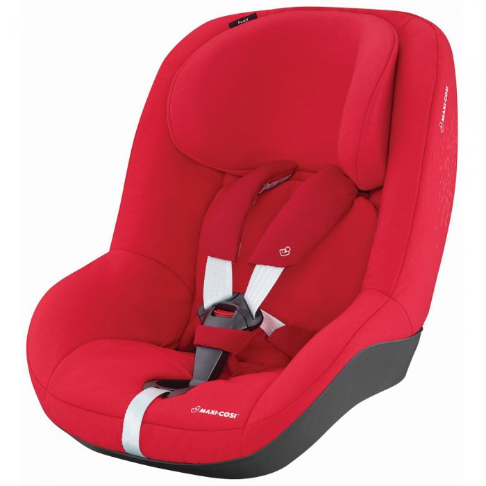 

Автокресло Maxi-Cosi Pearl + база FamilyFix, black grid Vivid Red