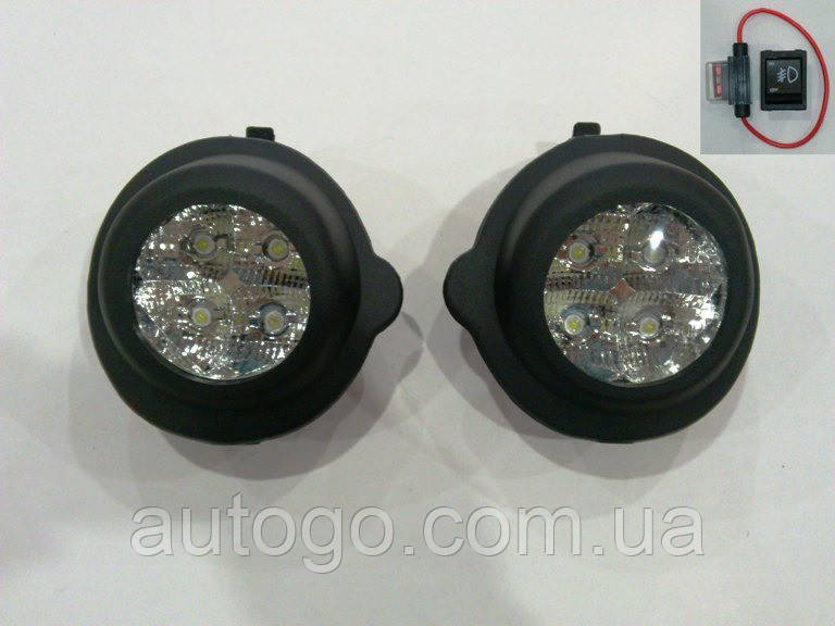 

Противотуманки (2004-2008, 2 шт, LED) Renault Kangoo 1998-2008 гг.