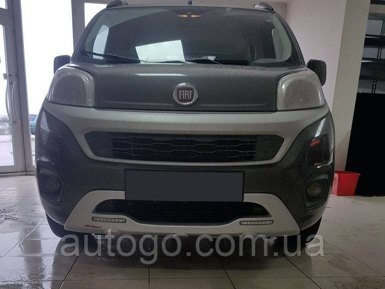 

Передняя губа LED (под покраску) Fiat Fiorino/Qubo 2008↗ гг.