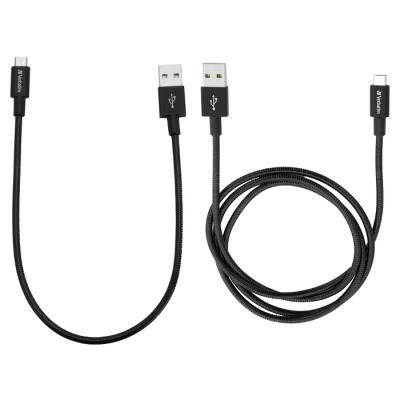 

Дата кабель USB 2.0 AM to Micro 5P 1.0m + 0.3m black Verbatim (48875)