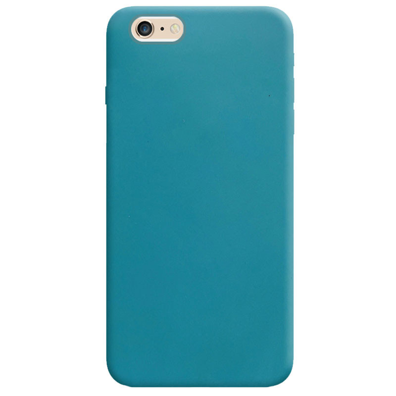 

Силиконовый чехол Candy для Apple iPhone 6/6s plus (5.5"), Синий / powder blue