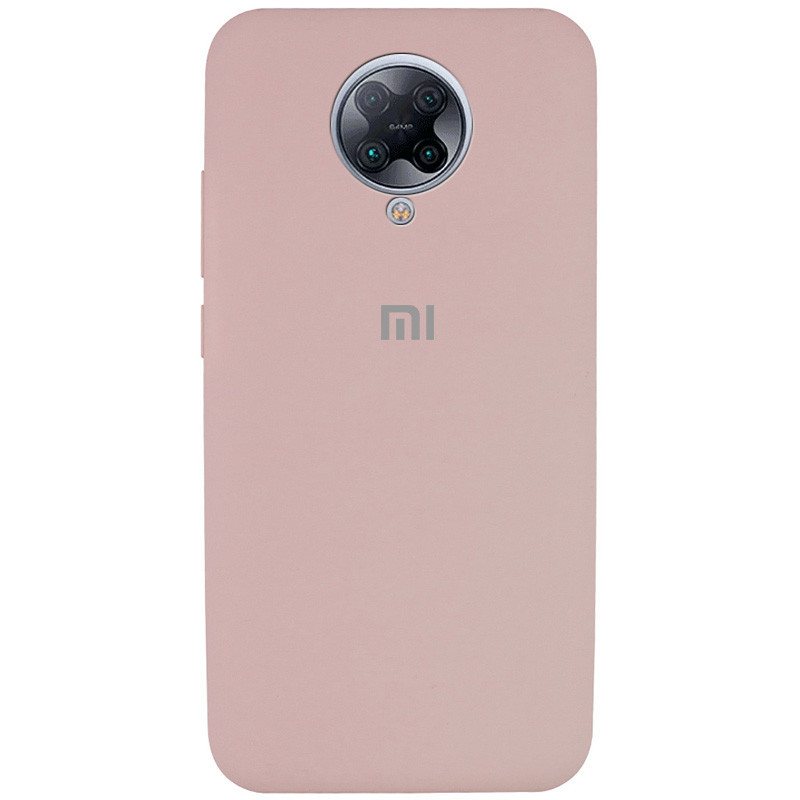 

Чехол Silicone Cover Full Protective (AA) для Xiaomi Redmi K30 Pro / Poco F2 Pro, Розовый / pink sand