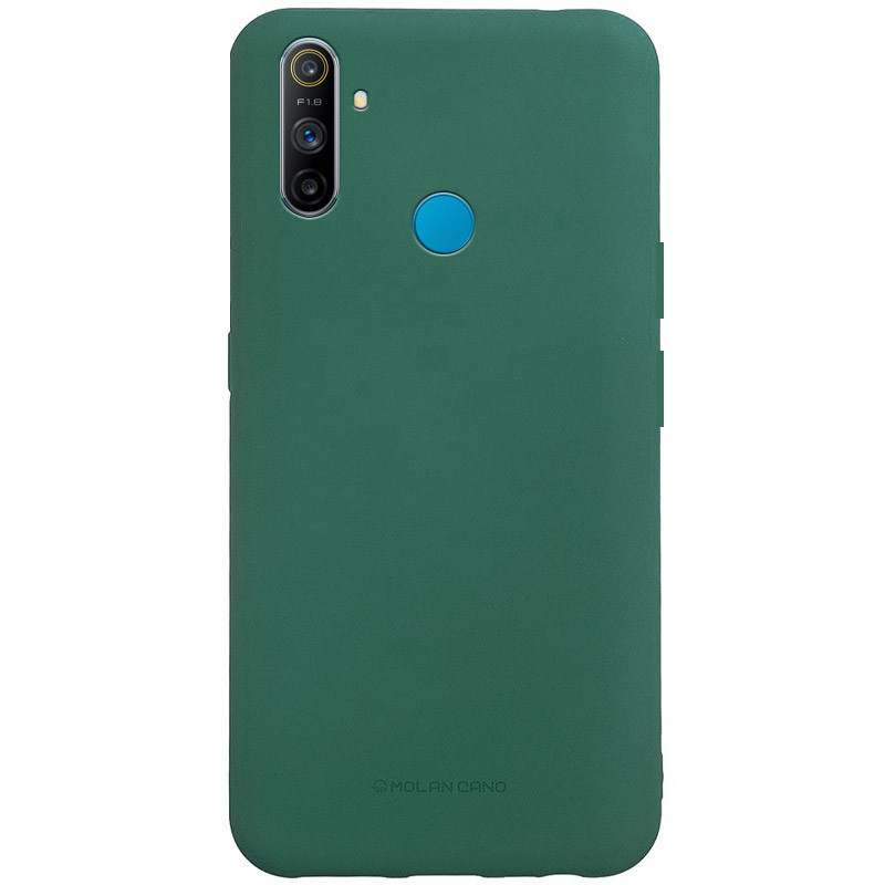 

TPU чехол Molan Cano Smooth для Realme C3, Зеленый