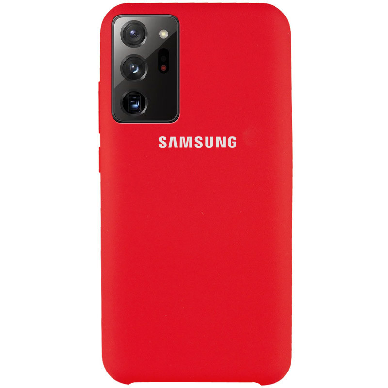 

Чехол Silicone Cover (AAA) для Samsung Galaxy Note 20 Ultra, Красный / red