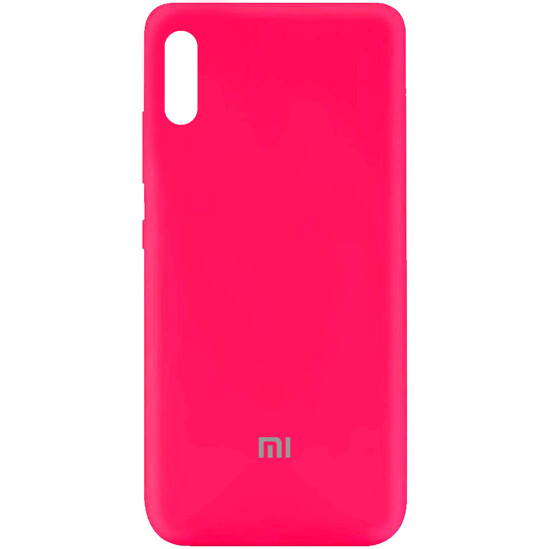 

Чехол Silicone Cover My Color Full Protective (A) для Xiaomi Redmi 9A, Розовый / barbie pink