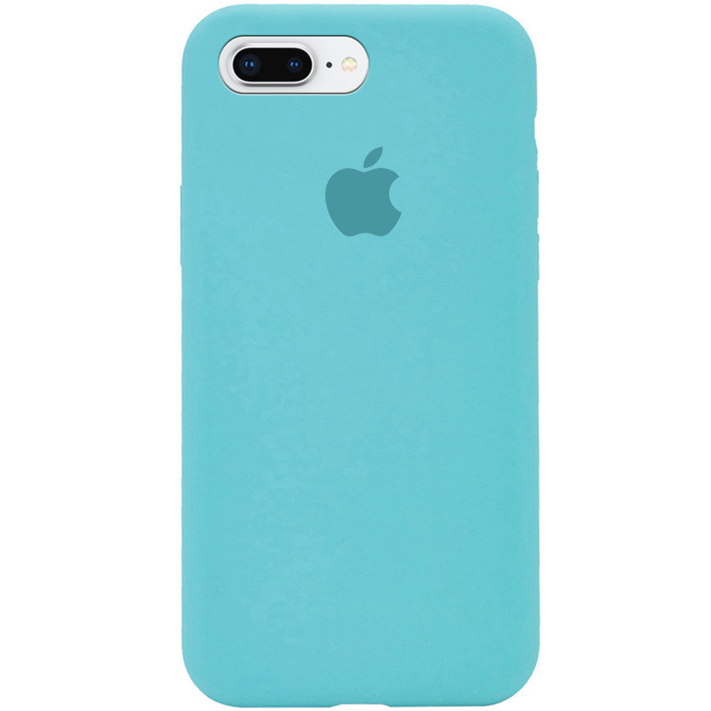 

Чехол Silicone Case Full Protective (AA) для Apple iPhone 7 plus / 8 plus (5.5"), Бирюзовый / marine green