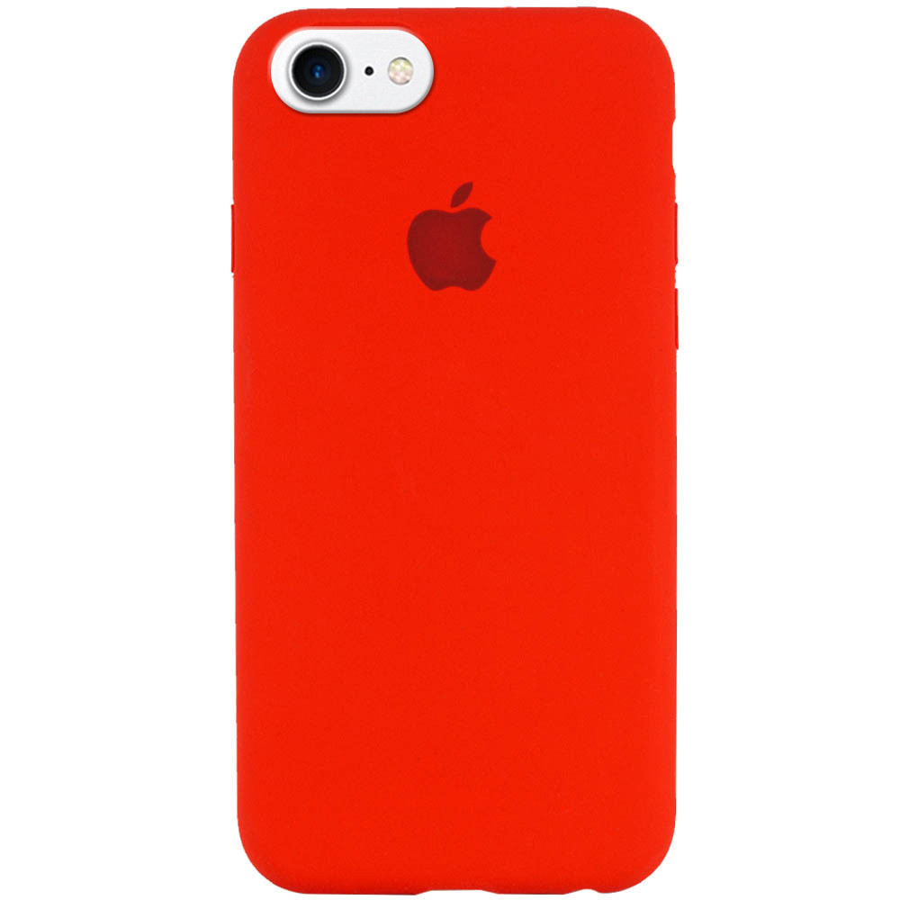 

Чехол Silicone Case Full Protective (AA) для Apple iPhone 7 / 8 / SE (2020) (4.7"), Красный / red