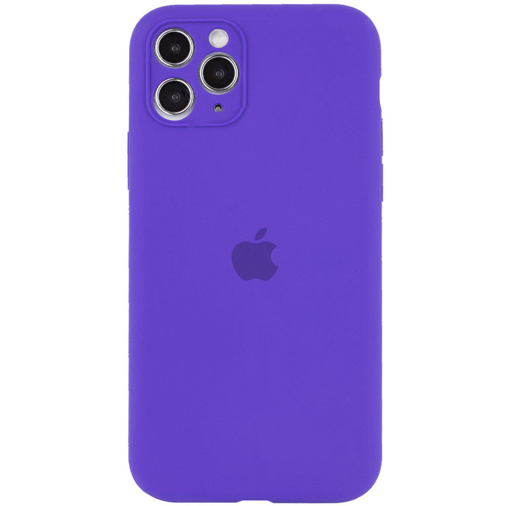 

Чехол Silicone Case Full Camera Protective (AA) для Apple iPhone 11 Pro (5.8"), Фиолетовый / ultra violet