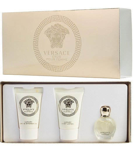 

Набор Versace Eros Pour Femme (edp 5ml + 25 body lotion + 25 shower gel)