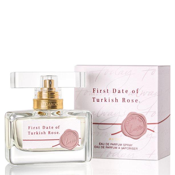 

Жіноча парфумна вода First Date of Turkish Rose Avon (30 мл)