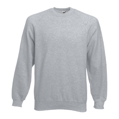 

Реглан мужской FOL Raglan Sweat (возможно нанесение лого) серый