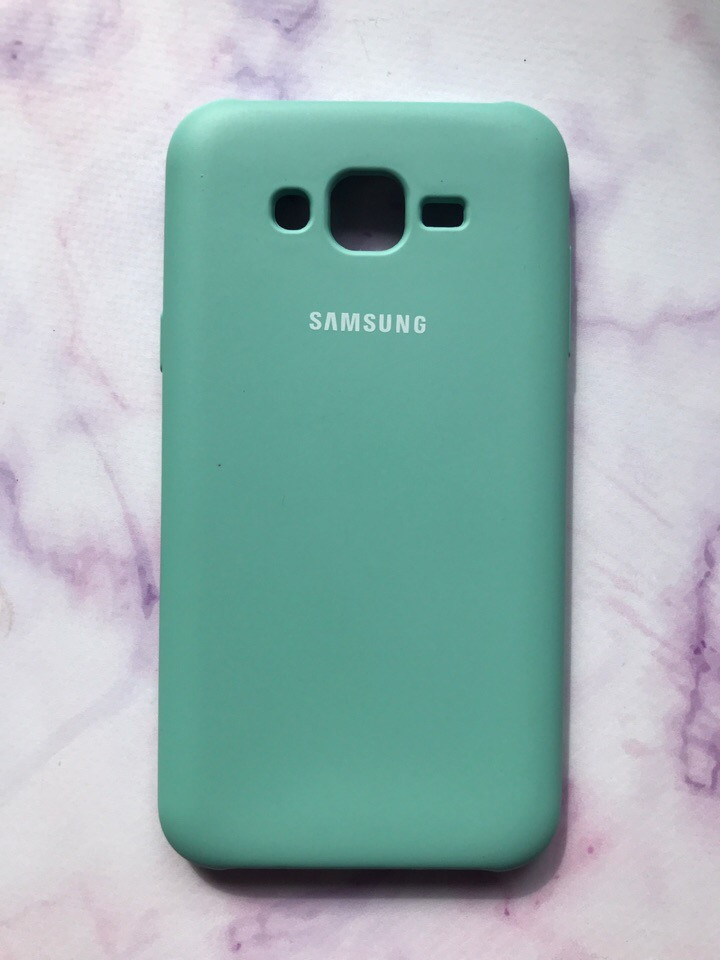 

Силиконовый чехол Silicone Case для Samsung Galaxy J7 Бирюзовый (11561), Turquoise