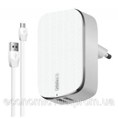 

Зарядное устройство Intaleo TCG242 (2USB2,4A) + Micro USB cable (white) (1283126477461), Белый