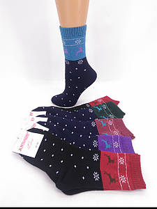 Жіночі махрові шкарпетки "Luхе"