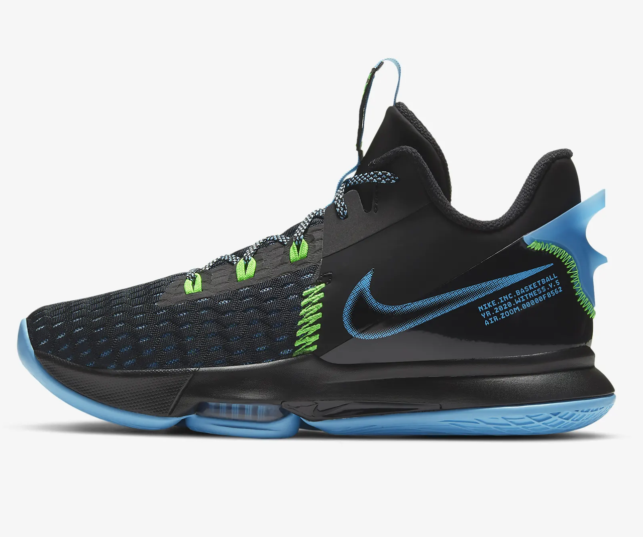 

Оригинальные кроссовки для баскетбола Nike LeBron Witness 5 (CQ9380-004), Черный