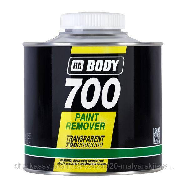 

700 Змивка фарби PAINT REMOVER 0,5кг BODY