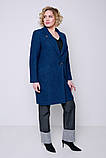 Стильне жіноче пальто-піджак Аїда в розмірах 48-58, фото 6