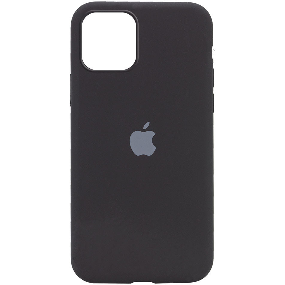 

Уценка Чехол Silicone Case Full Protective (AA) для Apple iPhone 12 Pro Max (6.7") Эстетический деффект / Черный / Black