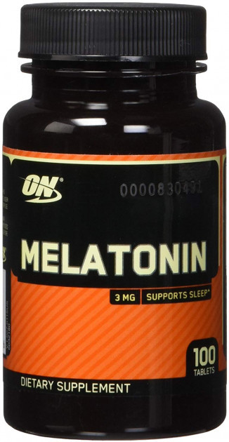 

Мелатонин Optimum Nutrition Melatonin (100 таб) оптимум нутришн