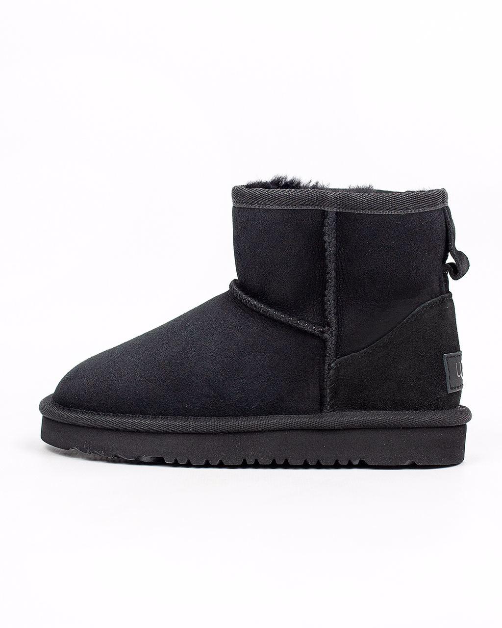 

Детские зимние ботинки UGG Neumel Black / Угги Ноймел Черные 30