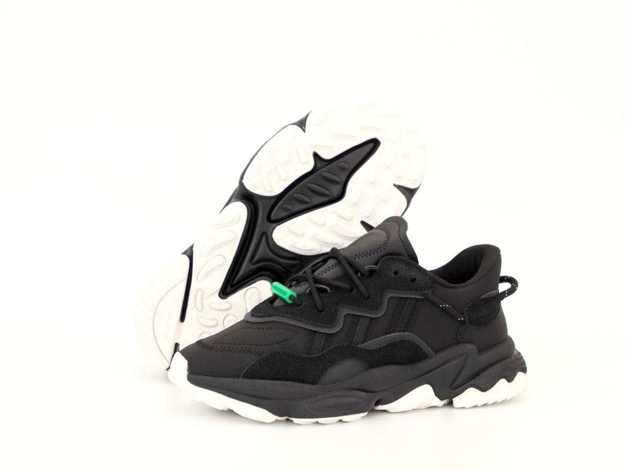 

Женские кроссовки Adidas Ozweego Black / Адидас Озвиго Черные 41, Черный