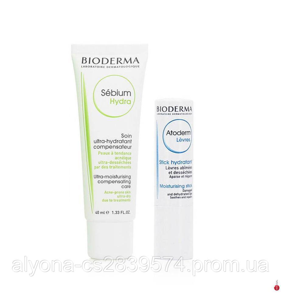 

Набор Биодерма Bioderma Sebium Hydra + Стик для губ Bioderma Atoderm