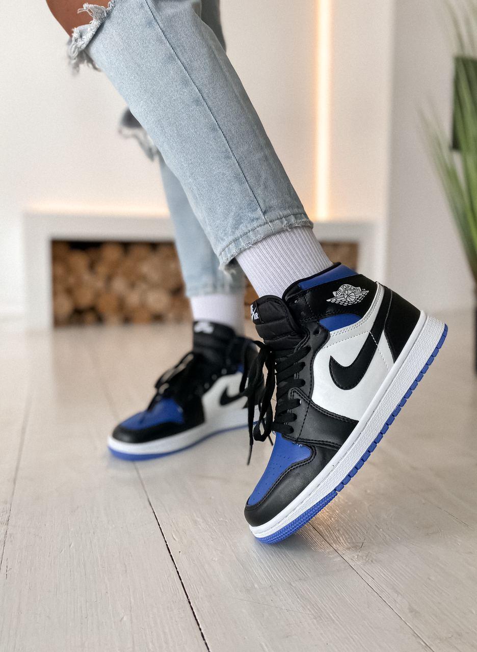 

Женские кроссовки Nike Air Jordan 1 RETRO Blue / Найк Аир Джордан 1 Ретро Синие 40, Синий