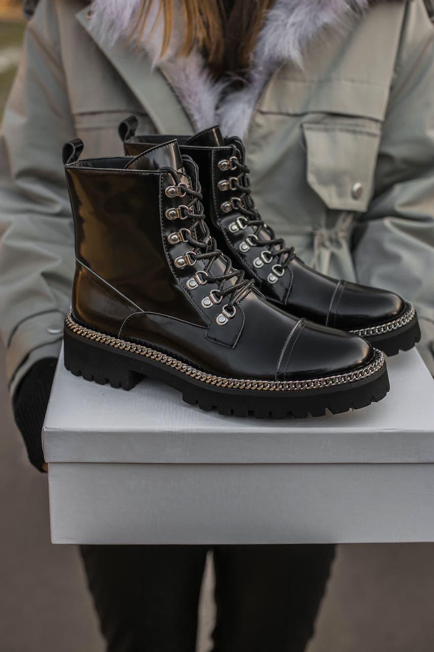 

Женские зимние ботинки Balmain Luxury Boot Black / Балмейн Люкс Черные (МЕХ) 40, Черный