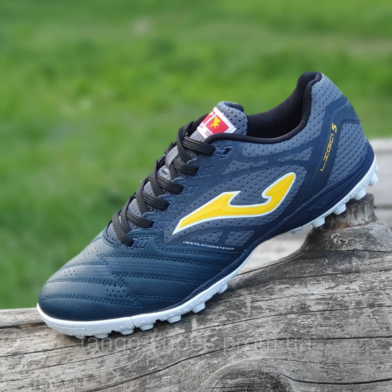 

Сороконожки бампы Джома Joma оригинал LIGA 5 2003 NAVY TURF (Код: Т1806) 43, Темно-синий