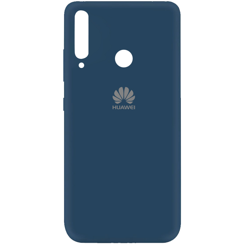 

Силиконовый чехол Silicone Cover на телефон Huawei Y6p / Хуавей У6п, Синий