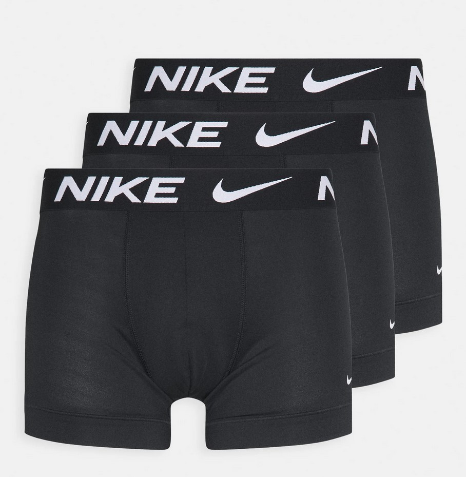 

Трусы боксеры мужские, Nike, 3шт., нижнее белье, Черный