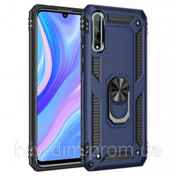 

Чeхол-накладка BeCover Military для Huawei P Smart S/Y8p Blue (705561) (код 1193658)