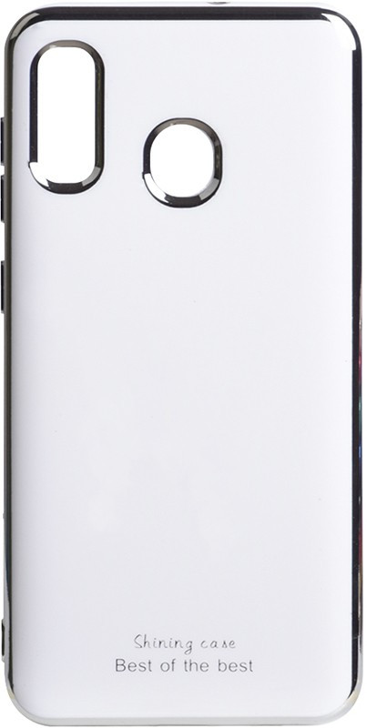 

Чехол-накладка TOTO Electroplate TPU 2mm Case Samsung Galaxy A20/A30 White, Белый