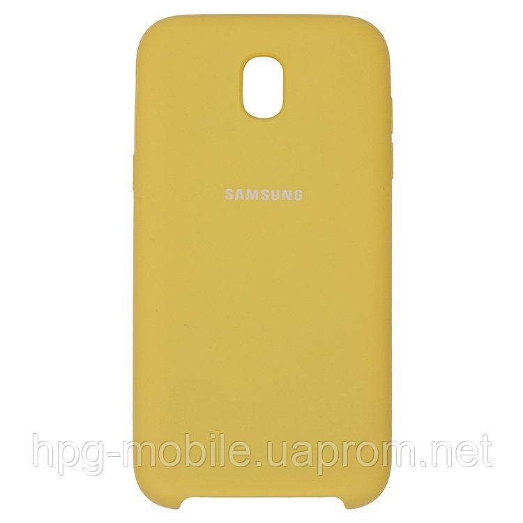 

Чехол для Samsung J530 Galaxy J5 (2017) - Original Soft Case, силиконовый, оригинал Желтый