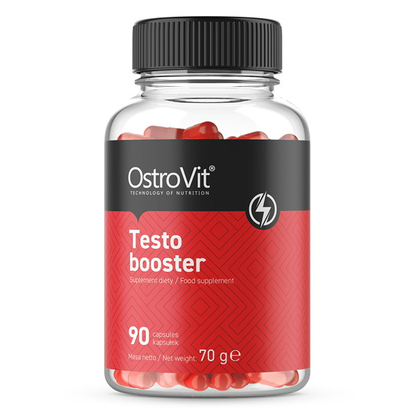 

Стимулятор тестостерона OstroVit Testo Booster, 90 капсул