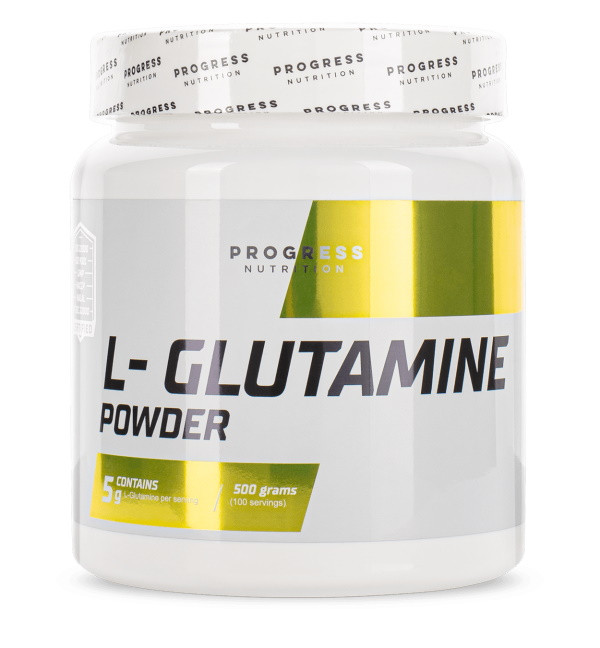 

Аминокислота Progress Nutrition L-Glutamine, 500 грамм