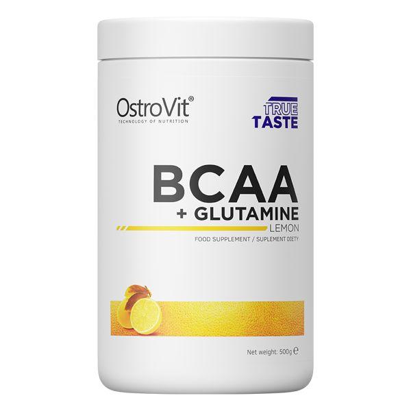 

BCAA OstroVit BCAA + Glutamine, 500 грамм Лимон