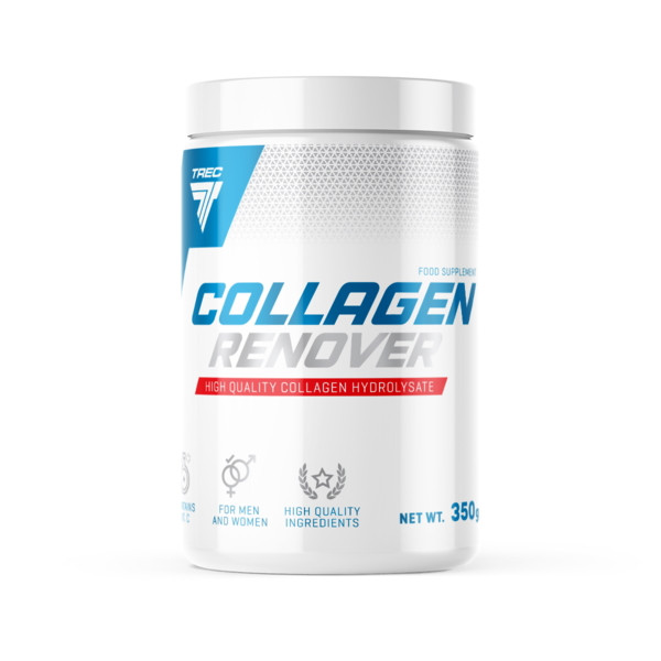 

Для суставов и связок Trec Nutrition Collagen Renover, 350 грамм Клубника-банан