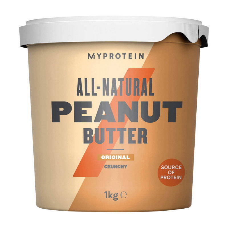 

Арахисовое масло MyProtein Peanut Butter Natural -Crunchy 1 kg