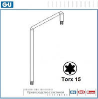 Ключ для регулировки фурнитуры (Torx 15 "звездочка")