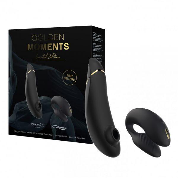 

Набор Golden Moments Collection Womanizer Premium + We-Vibe Chorus, Черный