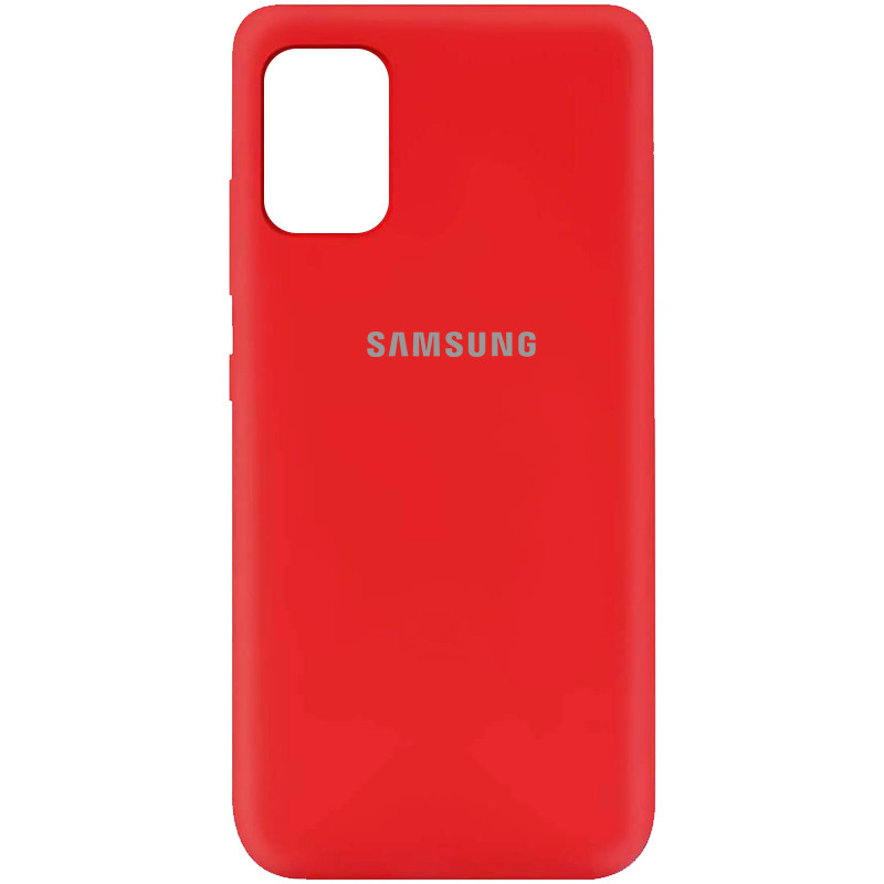 

Силиконовый чехол Silicone Cover на телефон Samsung Galaxy A31 / Самсунг А31, Красный