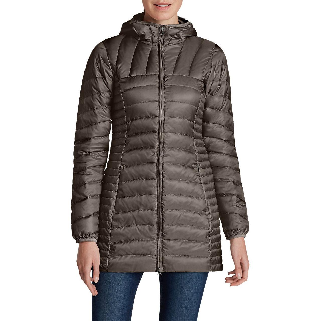 

Парка Eddie Bauer Womens Astoria Hooded Down Parka DK PEAT S Темно-коричневый 2680DPT, КОД: 1164681