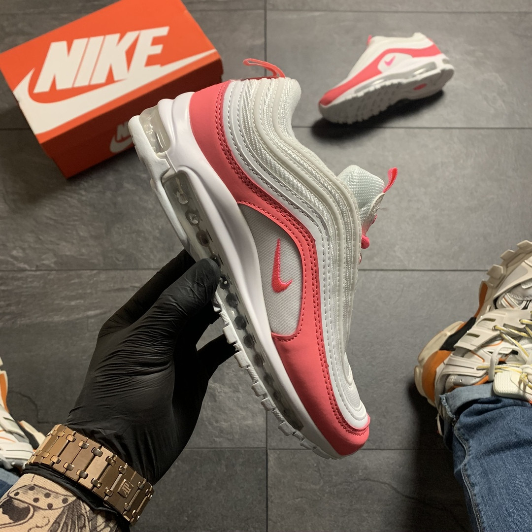 

Nike Air Max 97 White Red (Красный Белый)