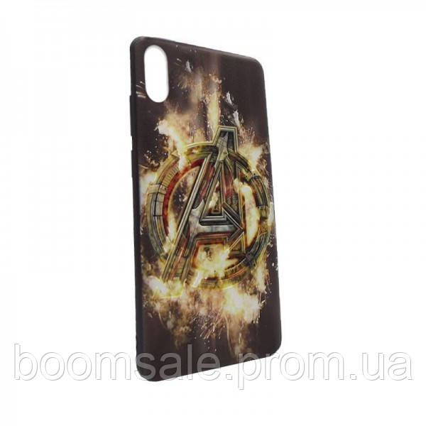 

Чехол для Huawei Y6 2019 TTech Cool Print Series Avengers, С рисунком