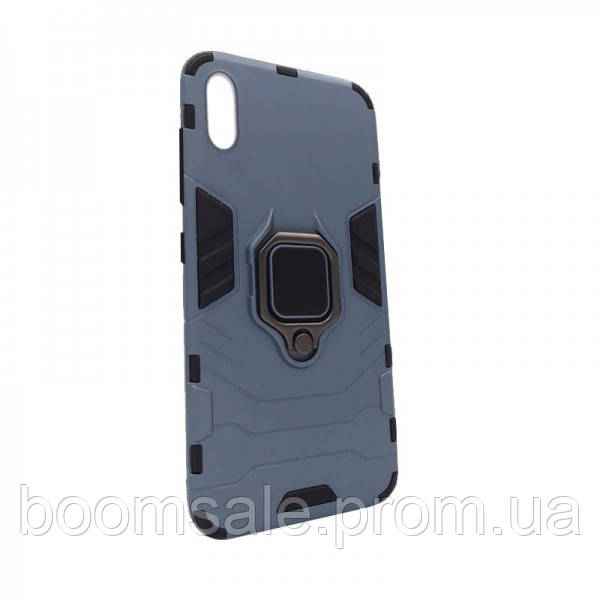 

Чехол противоударный для Xiaomi Redmi 9A TTech Armor Shield Series синий