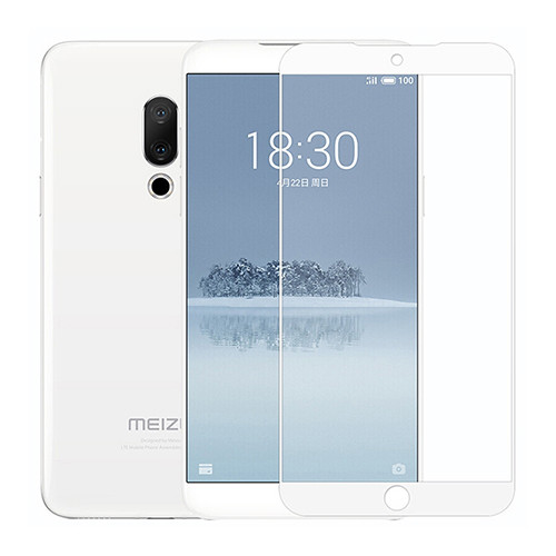 

Захисне скло Glass Full Screen для Meizu 15 Lite (Білий