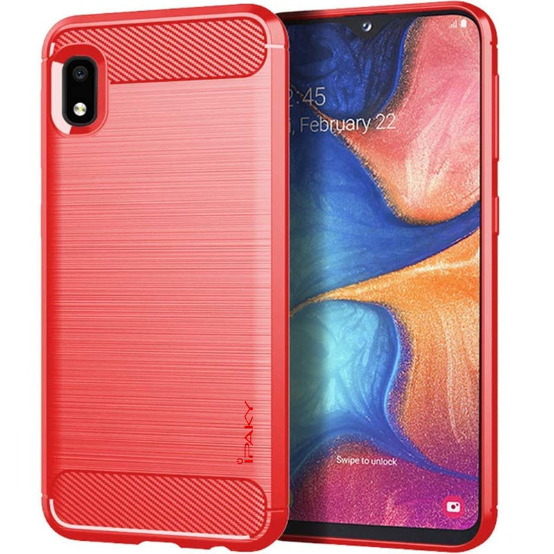 

TPU чехол iPaky Slim Series для Samsung Galaxy M01 Core / A01 Core, Красный