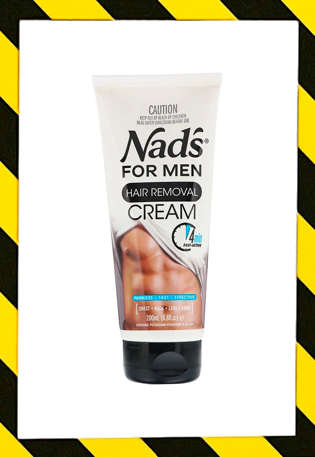 

Nad's, Крем для удаления волос безболезненно Hair Removal Cream, For Men, (200 ml)