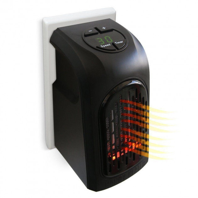 

Портативный Rovus Handy Heater электрообогреватель +пульт в подарок Черный